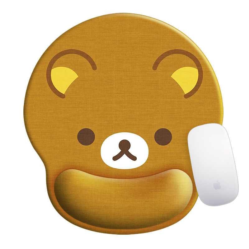 Laptop Accessories For Wrist Support - Handgelenkstütze Rilakkuma Mauspad Ergonomisches weiches Memory-Schaum-Anti-Rutsch-Schreibtischpad