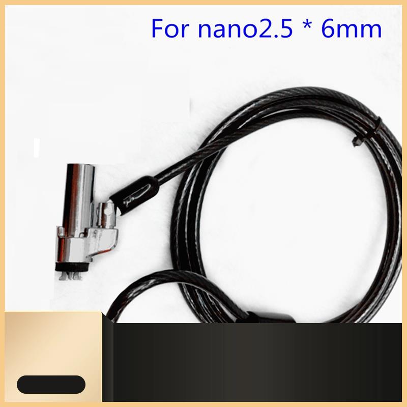 Laptop Lock Cable - Computerschloss, Laptop-Schloss, geeignet für 6 mm