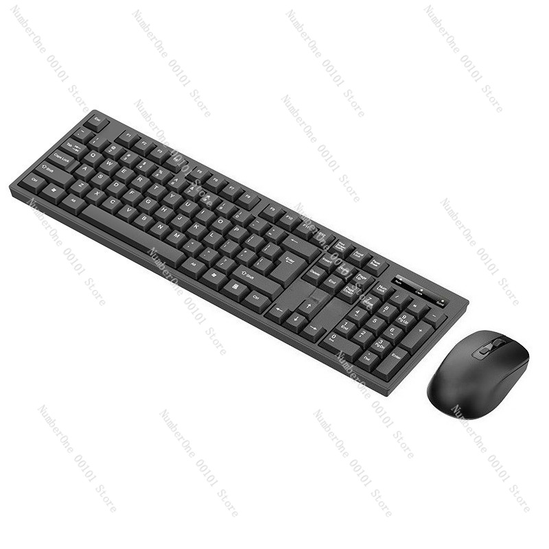 Laptop Accessories Combo Set - Kabelloses Tastatur-Maus-Set, leise Home-Office-Kombination für Desktop-Laptops,