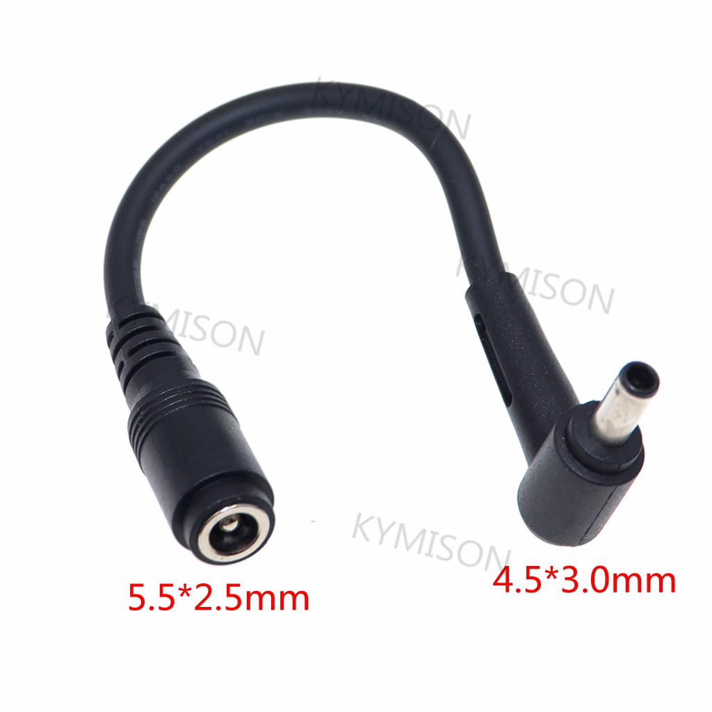 Laptop Lock Cable - DC jack 5.5*2,5 Weibliche zu 4.5*3,0mm