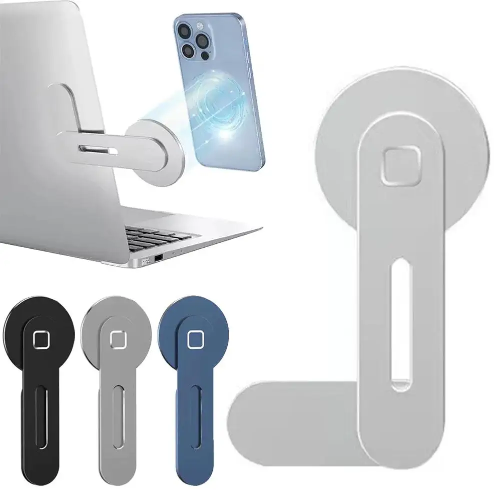 Laptop Accessories Must Have - Faltbarer Magnetischer Telefonhalter für Laptop Computer