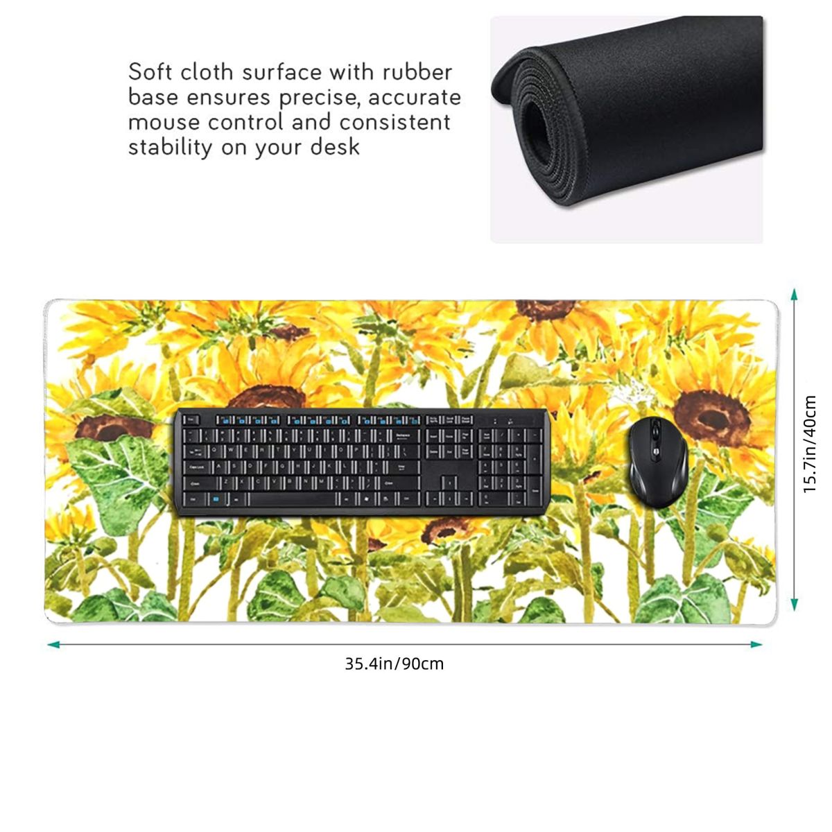 Sonnenblume, lebhaft gelb, mit – Yellow Laptop Accessories Bewertung und Preis