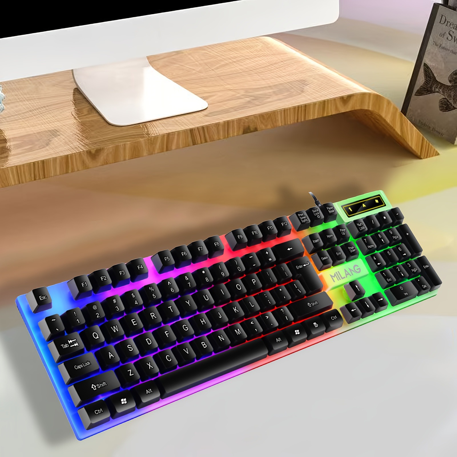 1-teiliges RGB-Gaming-Tastatur – Laptop Accessories Combo Set Bewertung und Preis