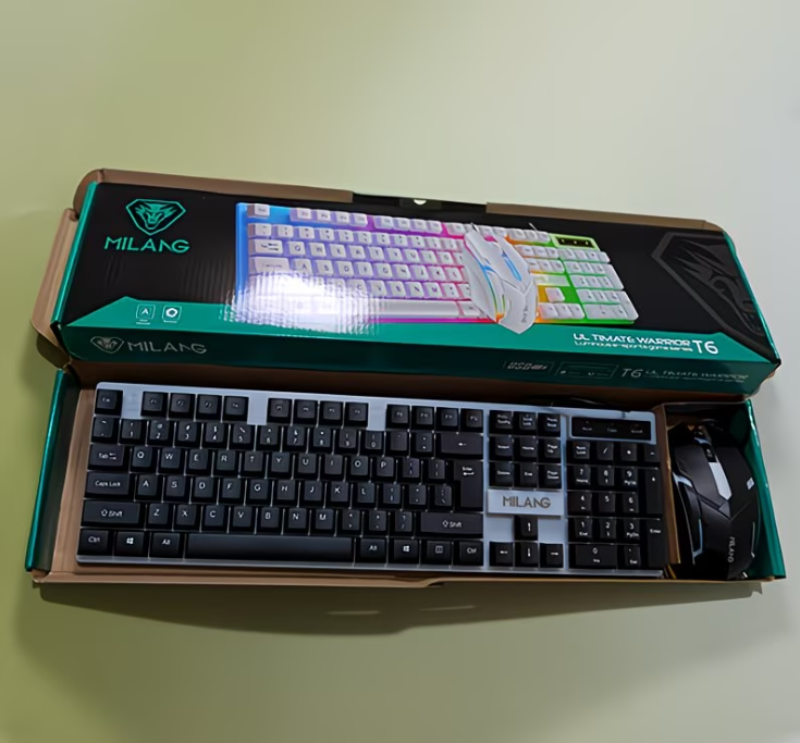 1-teiliges RGB-Gaming-Tastatur – Laptop Accessories Combo Set Bewertung und Preis