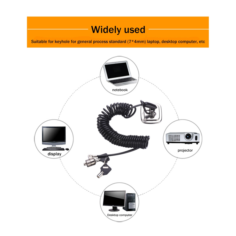 Laptop-Computer-Schloss, Lapto – Laptop Lock Cable Bewertung und Preis