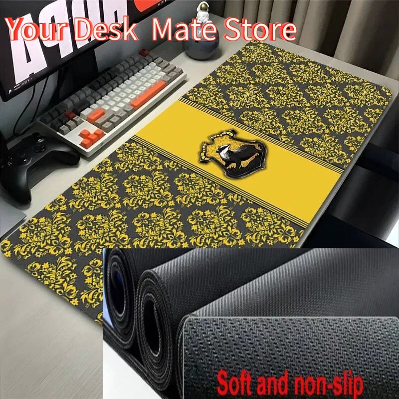 Schwarz-weißes Dachs-Mauspad f – Yellow Laptop Accessories Bewertung und Preis