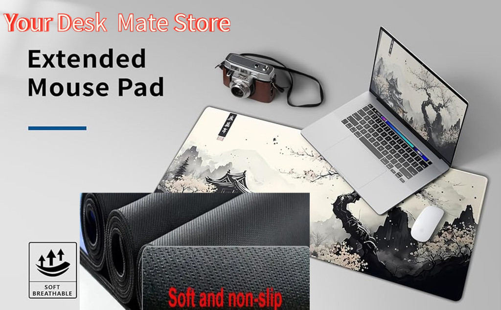 Schwarz-weißes Dachs-Mauspad f – Yellow Laptop Accessories Bewertung und Preis