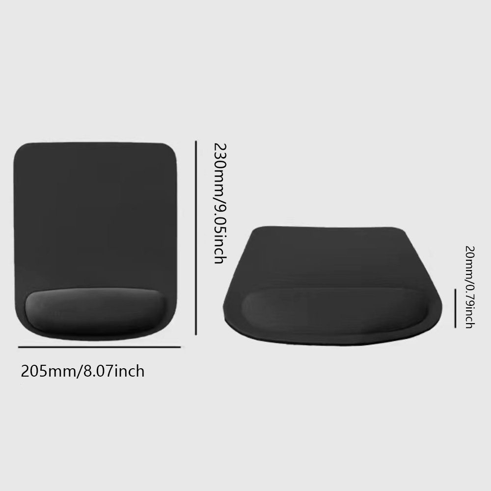 Mauspad, schwarze Schreibtisch – Laptop Accessories For Wrist Support Bewertung und Preis