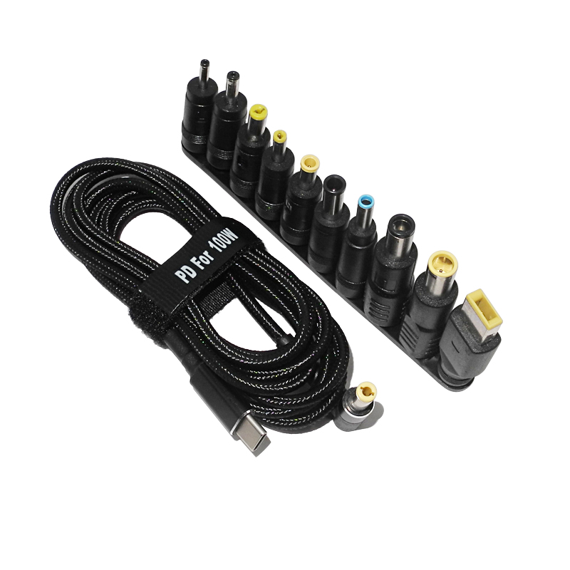100w Typ C DC Netzteil Buchse  – Laptop Lock Cable Bewertung und Preis