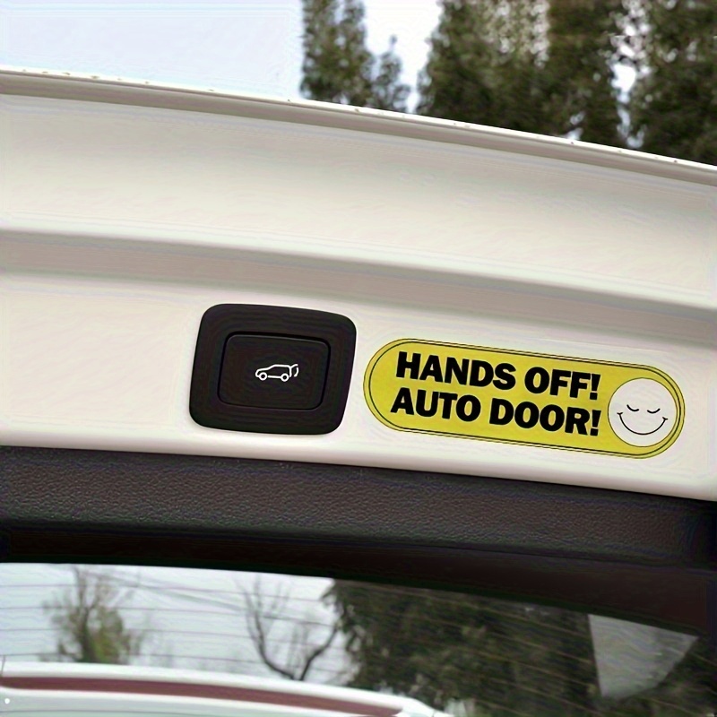 1 SET lustiges Auto-Tür-Warnau – Yellow Laptop Accessories Bewertung und Preis