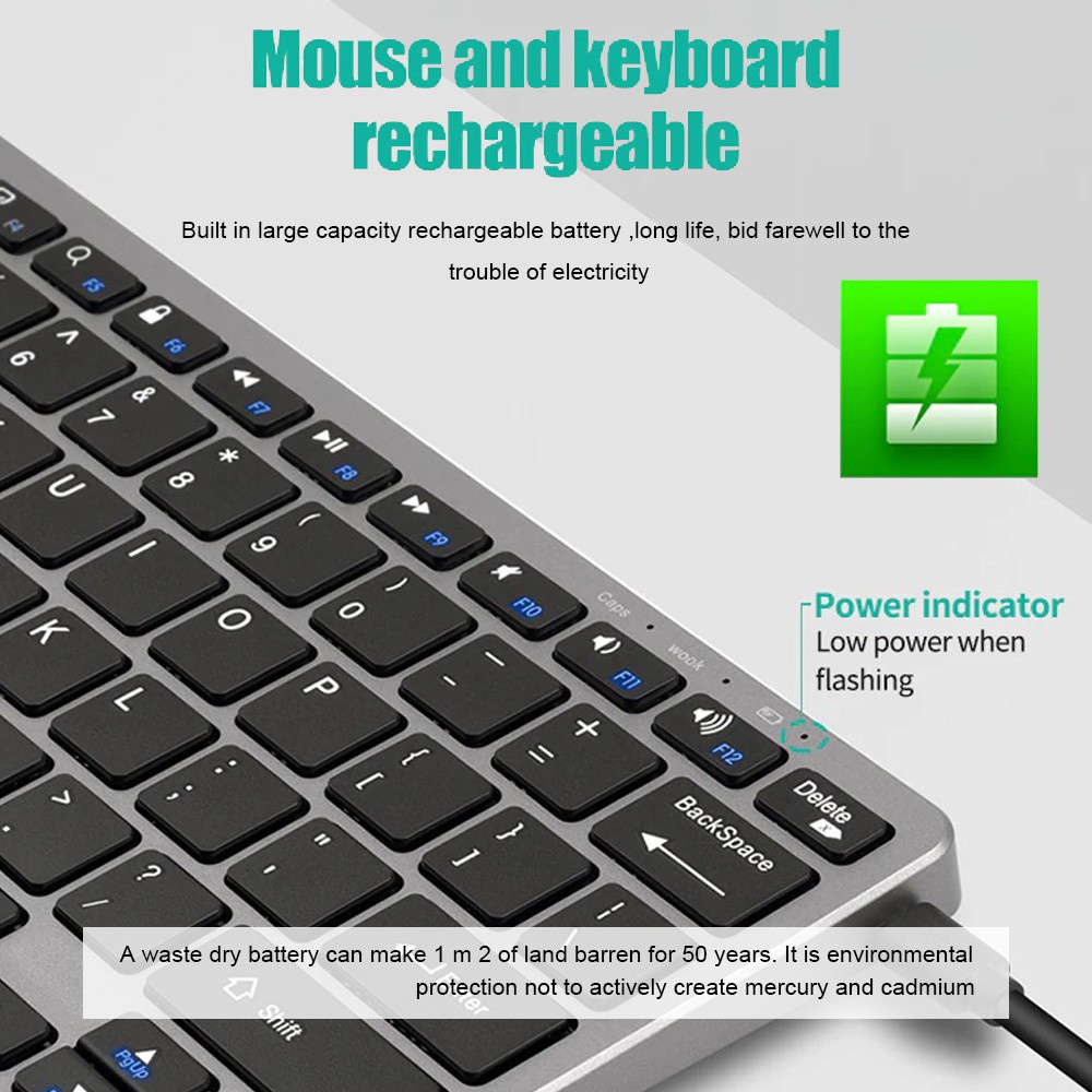 2,4G Wireless Tastatur-Maus-Se – Laptop Accessories Combo Set Bewertung und Preis