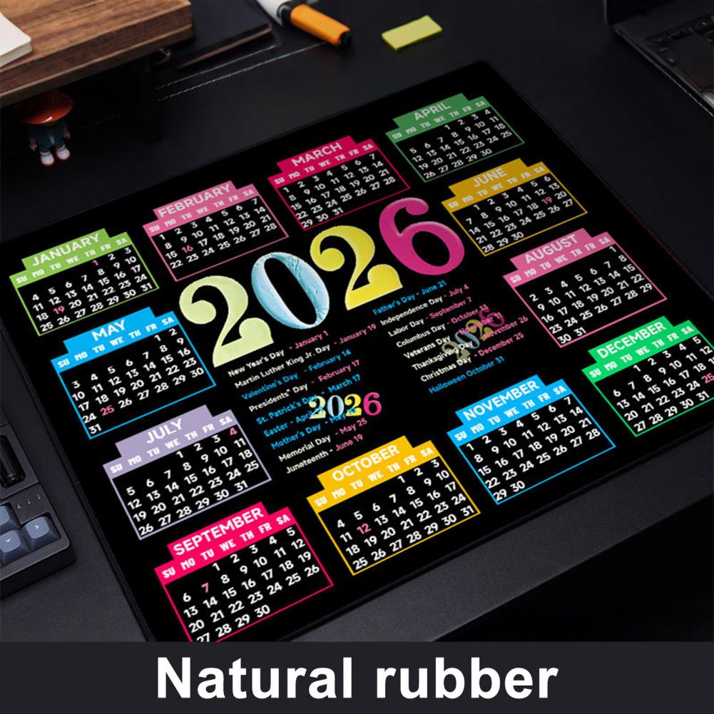 2026-Kalender-Mauspad, wasserd – Laptop Accessories For Gaming Bewertung und Preis