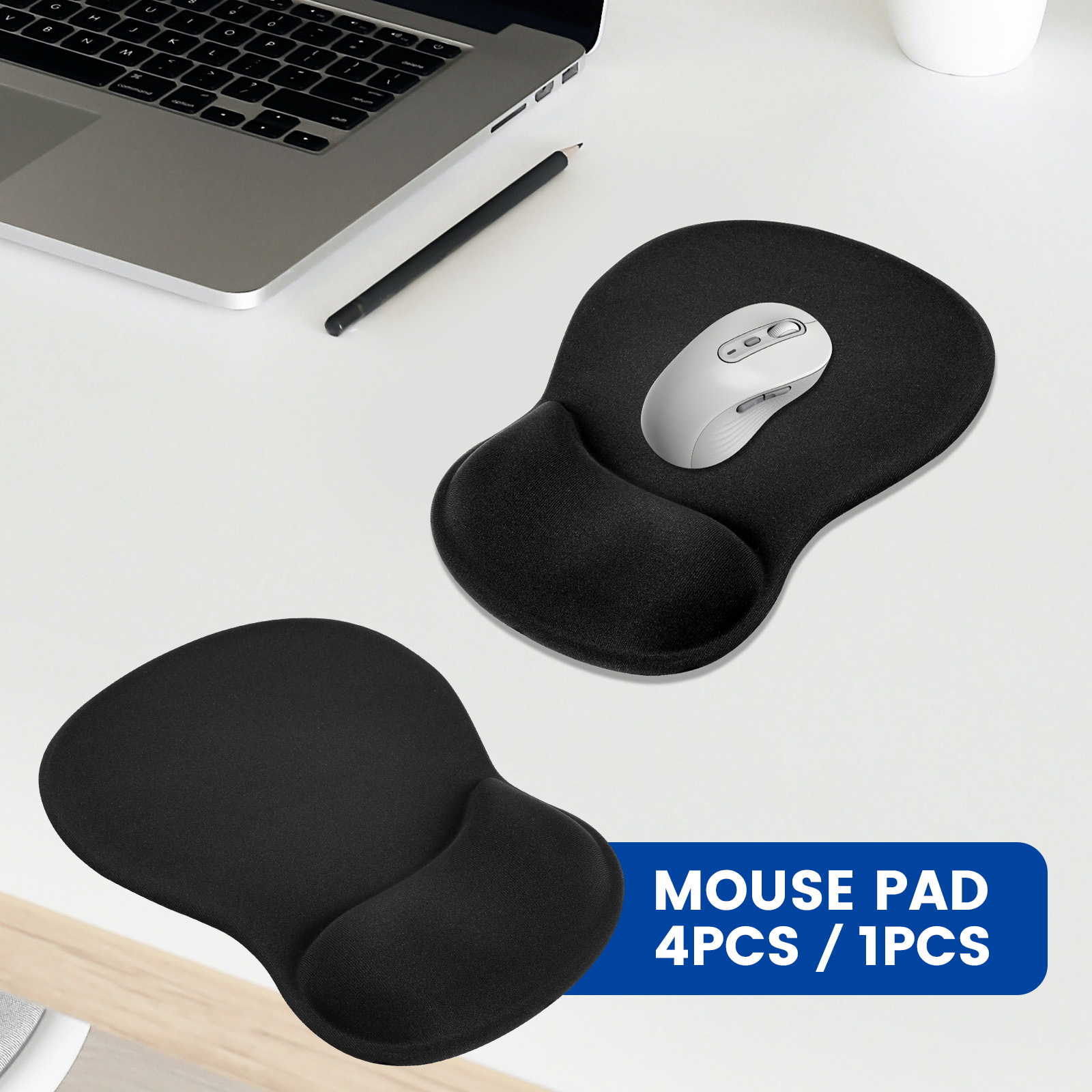 1/4 Stück ergonomisches Mauspa – Laptop Accessories For Wrist Support Bewertung und Preis