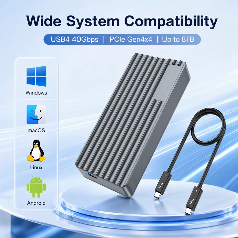 TBT3/USB4 M.2 NVMe SSD-Gehäuse – External Nvme Ssd Bewertung und Preis
