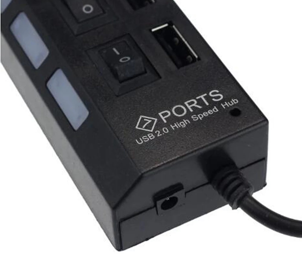 7-Port-USB-2.0-Hub-Splitter fü – Laptop Accessories Wholesale Bewertung und Preis