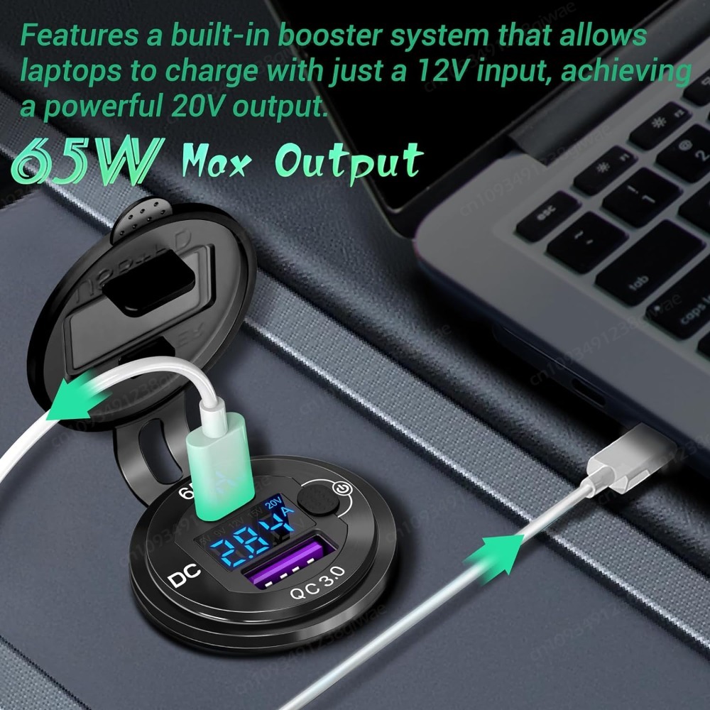 12V USB-Steckdose Aluminium La – Laptop Lock Cable Bewertung und Preis