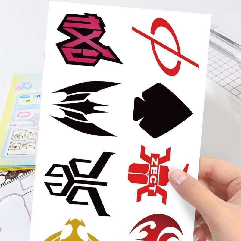 60 Blatt Kamen Rider Logo-Aufk – Laptop Accessories Wholesale Bewertung und Preis